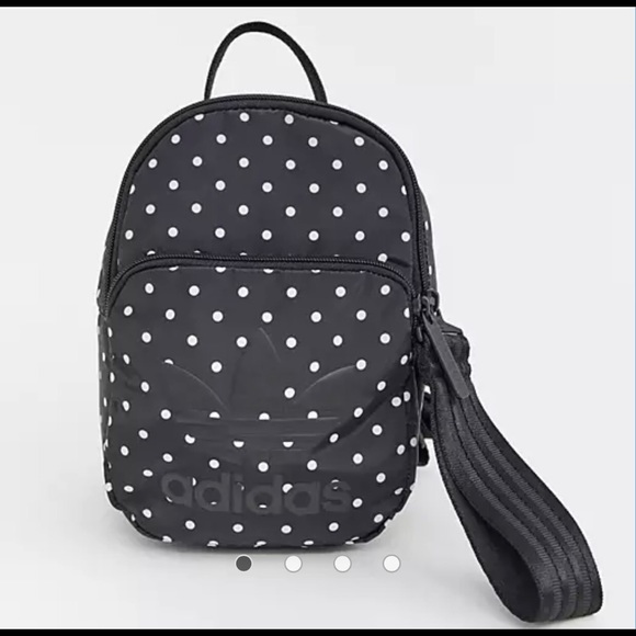 adidas Bags | Adidas Originals Micro Backpack Polkadot Like New | Poshmark
